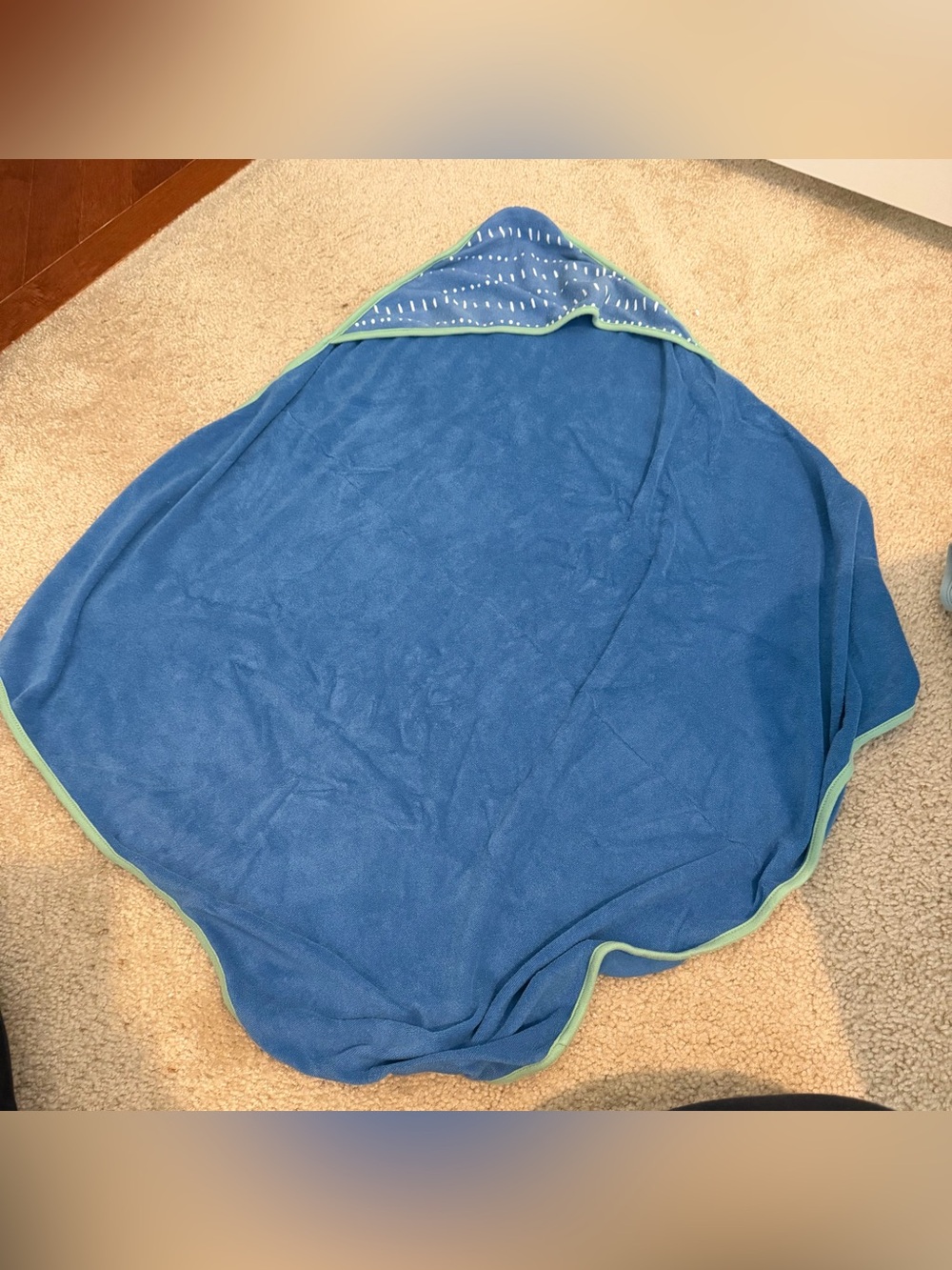 Cloud Island Hooded Baby Bath